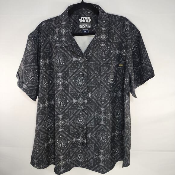 Star Wars RSVLTS ♀️ Women's Button Up Shirt - Picture 1 of 6
